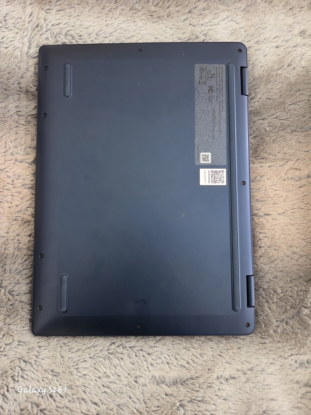 Sleek Navy Blue Laptop - Brand Unspecified